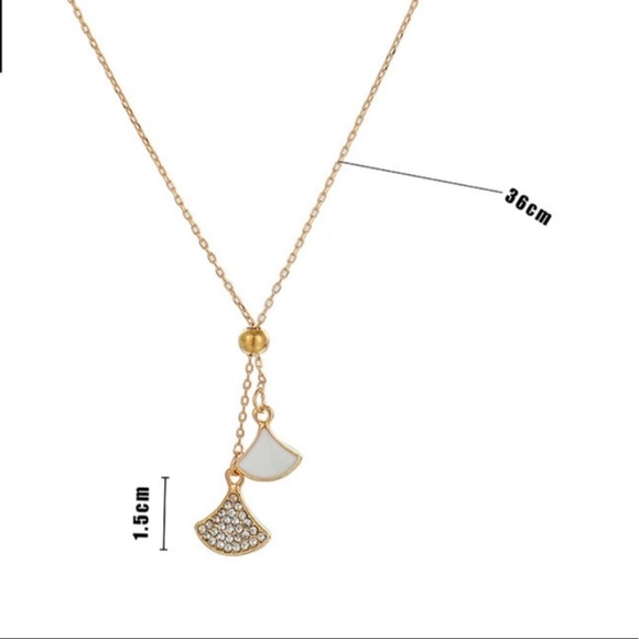 Fan Lariat Necklace - Picture 4 of 4